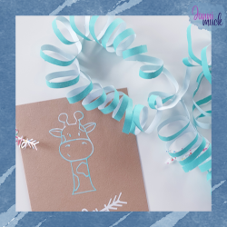 Plotterdatei Giraffe Gertie