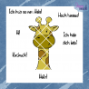 Plotterdatei Giraffe Gertie