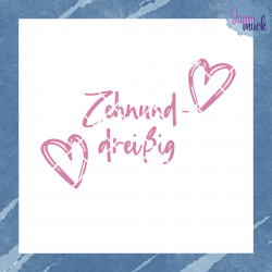 Plotterdatei Zehnunddreißig