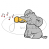 Plotterdatei Elefant Eliot