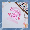 Plotterdatei Birthday Girl 1-9