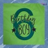 Plotterdatei Birthday Boy 1-9