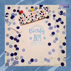 Plotterdatei Birthday Boy 1-9
