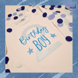 Plotterdatei Birthday Boy 1-9