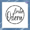 Plotterdatei/Laserdatei Frohe Ostern Kreis