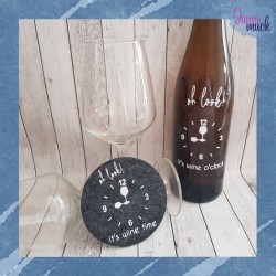 Plotterdatei wine o clock | wine time