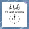 Plotterdatei wine o clock | wine time