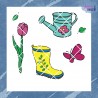 Plotterdatei bunter Frühling - Plottmob Bundle