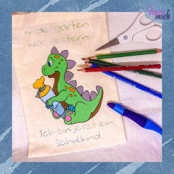 Plotterdatei Schul-Dino