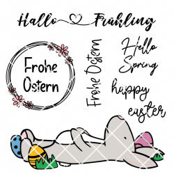 Plotterdatei Osterhase