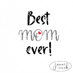 Plotterdatei best mom ever