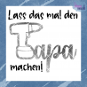 Plotterdatei Papa