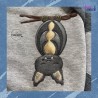Doodle Stickdatei Fledemaus Fiete
