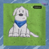 Doodle Stickdatei Hund Hauke