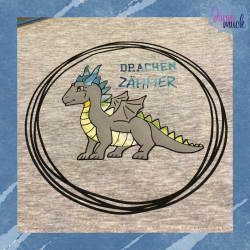 Plotterdatei Drache Diego
