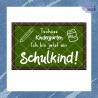 Plotterdatei Schulkind Tafel